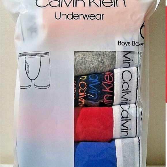 Calvin Klein Underwear | Accessories | Calvin Klein Boys Boxer Brief 6 Pack  Underwear | Poshmark